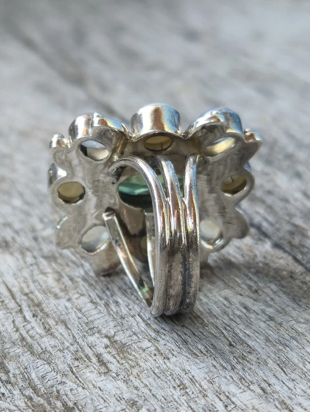 RAJ COLLECTION LIMITED EDITION Designer NICKY BUTLER Ring 925 Sterling Silver NB